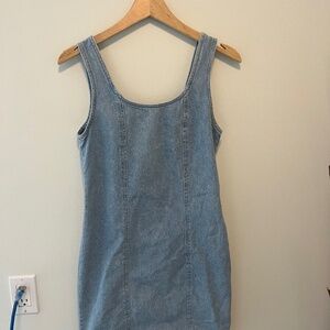 Vintage Cotton Ginny Dress Medium Denim
